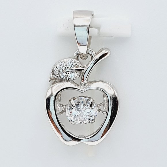 "#925 Sterling Silver Cubic Zircon Pendant for Women/Girls, US925P1123 - Picture 8 of 11